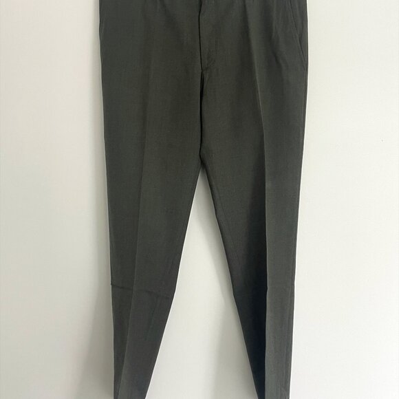 J Lindeberg Gray Slim Fit Wool Dress Pants (36) - Picture 3 of 6